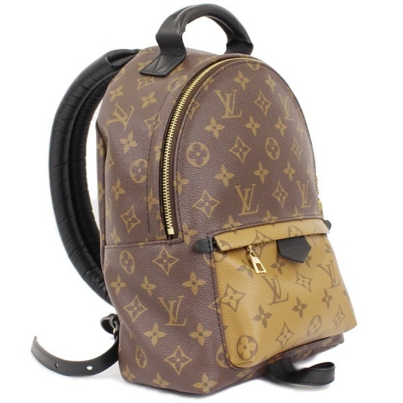 Louis Vuitton Palm Springs Backpack PM Monogram Rucksack Brown - Picture 1 of 4